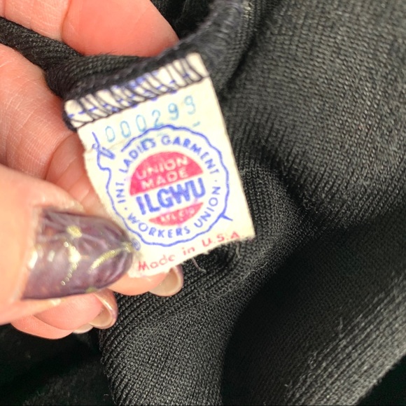 Vintage Velvet Long Skirt - Picture 7 of 7